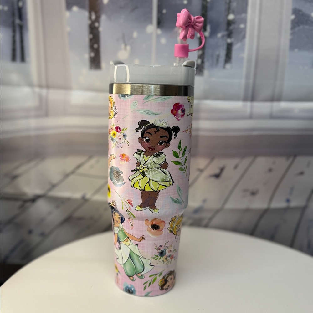 30oz princess tumbler NWOT - Picture 5 of 11